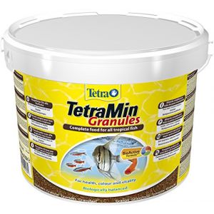 Tetra Poissons Eau Douce Tropicale Aliment Complet Min Granules 10 L