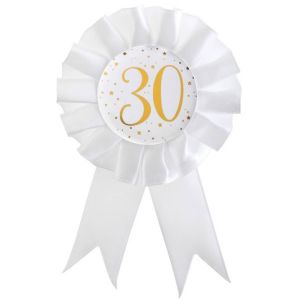 Ruedelafete Cocarde des âges métal 30 ans