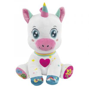 Clementoni Poupée unicorn interactive plush toy bébé