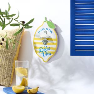 Image de The home deco factory D&eacute;capsuleur Mural - Home Deco Factory - Dolce Vita - D&eacute;coratif - Jaune