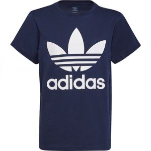 Adidas T-shirt Trefoil Bleu Marine - Taille 11/12 ans;13/14 ans;15/16 ans;7/8 ans;9/10 ans