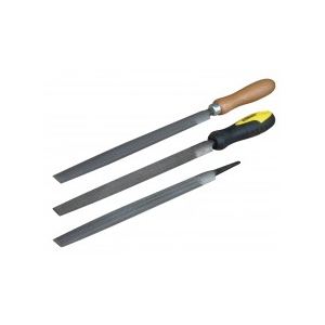 Outifrance 9971070 - Lime demi-ronde 200 mm sans manche Piqure demi-douce