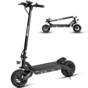 Trottinette &Eacute;lectrique Pliable 10 Pouces Avec Abe,48v 720wh, Autonomie Max. 80km, 500w, 20km/H,Double Amortissement