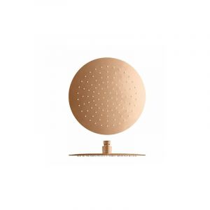 Cristina Ondyna Pomme De Douche Sandwich Inox Ronde Or Rose Brosse Robinetterie HYDROTHERAPIE PD95334P