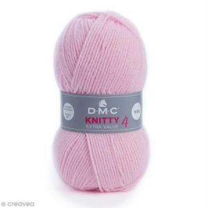 Dmc Laine Knitty 4 - Rose layette 958 - 100 g