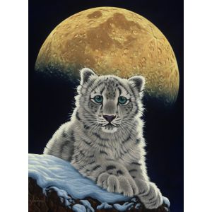 Grafika Puzzle Schim Schimmel - Moon Leopard