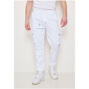 Kebello Pantalon PANTALON CARGO Blanc H