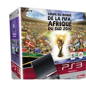 Sony PS3 Slim 250 Go + Coupe du Monde de la FIFA : Afrique du Sud 2010