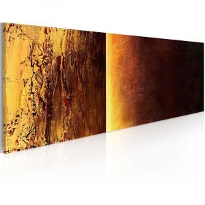 Image de Artgeist Tableau Peint à la Main "Deux Textures" 40x100cm