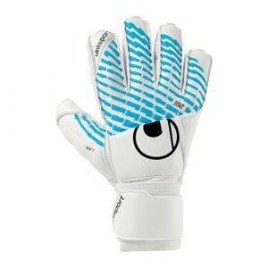 Uhlsport Gants de Gardien de But de Football Fangmaschine Cybertec - Soft - Gants de Gardien de But de Football pour Enfants avec stabilisation des Doigts, 4.5