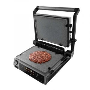 Cecotec Grill &eacute;lectrique Rock'ngrill 2000 Smash plaques r&eacute;versibles inox sonde