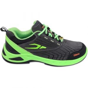 Beta 7271V, Chaussures de Sécurité FitEVOLUTION en Cuir Suédé Perforé, Chaussures de Travail Anti-Perforation avec Support de Stabilité au Talon, Taille EU 44, 550g