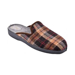 Pantoufle Homme Mule Premium 44170 Marron