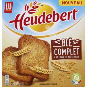 Lu Heudebert - Biscotte bl&eacute; complet 280g