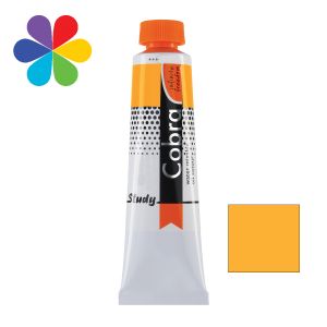 Image de Cobra Tube de peinture à l'huile 40ml - jaune permanent foncé n°285 - udy