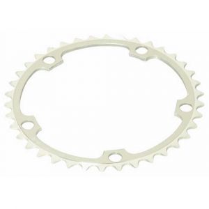 Plateau route 5bra 39dts d 130 interieur argent alu 7075 ta alize type shimano 9 10 11v