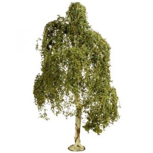 Noch Bouleau Suspendu, Arbre de modélisme, 18 cm de Haut, Parfait pour Les écarteurs de Voie H0, TT, N, Z Ainsi Que la Construction de dioramas, Le Bricolage et Le Bricolage