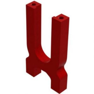 Arrma Aluminum Center Diff Holder Red