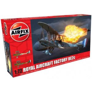 Image de Airfix Maquette d'avion - Royal-Aircraft-Factory BE.2c - Night Fighter-1/72-A