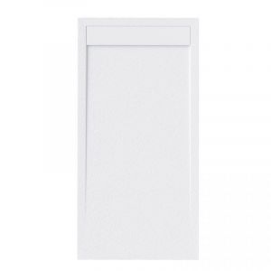 Image de Sanycces Receveur de douche extra plat - CLEVER largeur 70 cm 70 x 100 cm Blanc