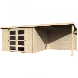 Decor et jardin Abri de jardin Délices Contact - Bois - SU 8,94m²