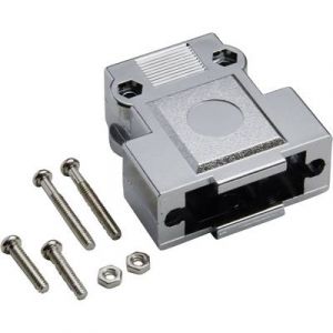 Bkl electronic Capot SUB-D 9 p&ocirc;les 10120247 plastique, m&eacute;tallis&eacute; 180 &deg; argent 1 pc(s)