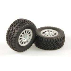 HLNA0154 - TYRES AT2 SILVER WHEEL PAIR (DOMINUS - 9951294