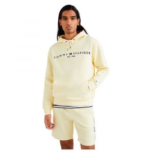 Tommy Hilfiger Sweat &agrave; Capuche Logo XL Lemon Twist