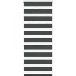 VidaXL Store zèbre noir 60x100 cm largeur du tissu 55,9 cm polyester
