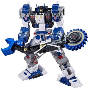 Image de Hasbro Figurine d'Action Transformers Metroplex - Titan Cybertron Universe 22 Pouces, Série Generations Legacy