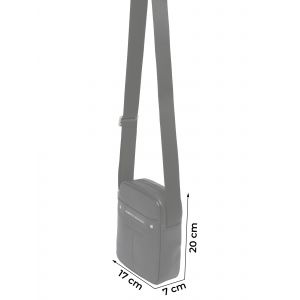 Tommy Hilfiger Sacoche Central Noir - Couleur Noir - Taille Taille unique