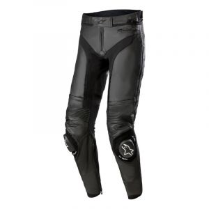 Alpinestars Pantalon cuir Missile V3 noir/noir (court)- 46