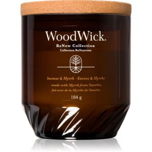 Woodwick ReNew Incense & Myrrh Duftkerze