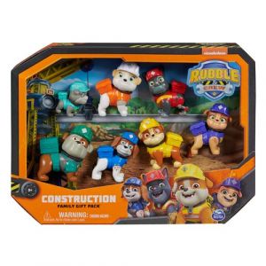 Spin Master Ruben & Compagnie - Multipack 7 Figurines - Figurine Ruben Et Compagnie À Collectionner - Dessin Animé Famille de Ruben - Aventures Et Constructions - Pat Patrouille Jouet - Jouet Enfant 3 Ans et +