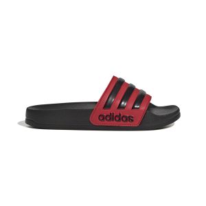 Adidas Adilette Shower Slides TOBOGGANS, Better Scarlet/Core Black/Better Scarlet, 28 EU