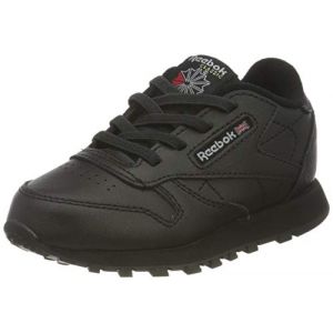 Reebok Classic Leather, Basket Mixte bébé, Core Black Core Black, 21.5 EU