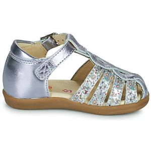 Shoo Pom Sandales enfant PIKA TWIST Argenté - Taille 20,21,22,23,24,25