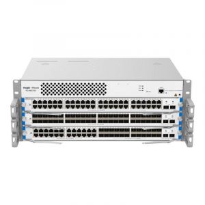 Commutateur modulaire Ruijie Reyee ch&acirc;ssis L3 144 GE 48 SFP+ &eacute;volutif