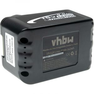 Vhbw Batterie compatible avec Makita DLC182Z, DML802, DUB182, DUB182Z, FXBDF452RFE outil &eacute;lectrique (9000 mAh, Li-ion, 1