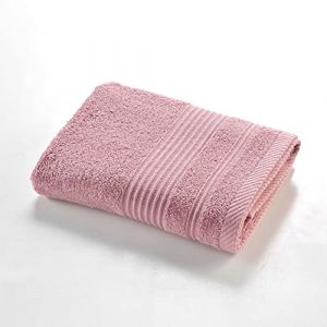 Serviette de Toilette 50 x 90 cm Bois de Rose, 100% Coton, Tendresse