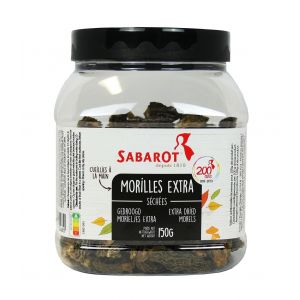 Sabarot Morilles extra séchées pot de 150g