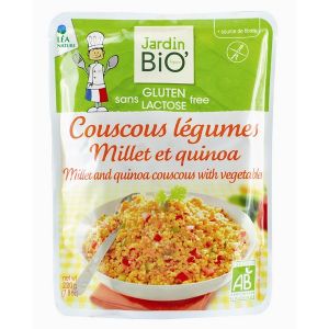 Jardin Bio Couscous légumes millet quinoa sans gluten