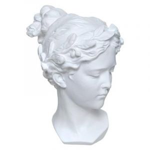 Statuette Déco "Tête Venus" 26cm Blanc Prix