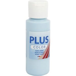 Image de Plus color Peinture acrylique - 60 ml - Bleu glace