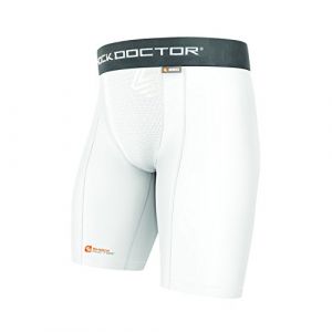 Shock doctor Core Compression Short - White - Taille L