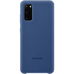 Image de Samsung Coque S20 Sillicone bleu marine