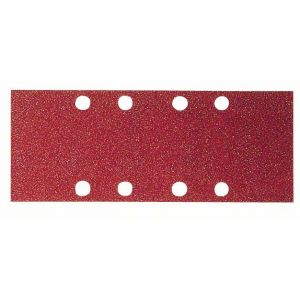 Image de Bosch 2608605289 - Set de feuilles abrasives, 10 pièces, 80 x 166 mm, 100