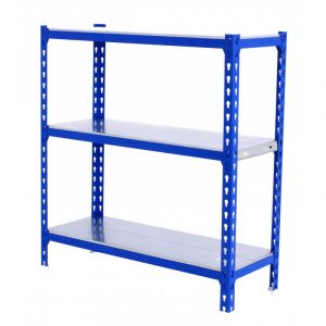Étagère métallique bleu et galvanisé 3 niveaux Simonclick Superplus 1000 SimonRack