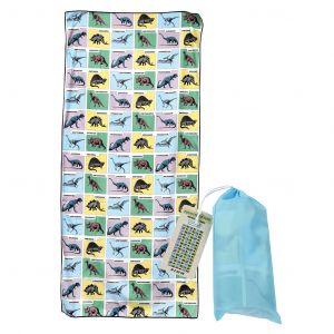 Serviette en microfibre enfant Rex London Prehistoric Land