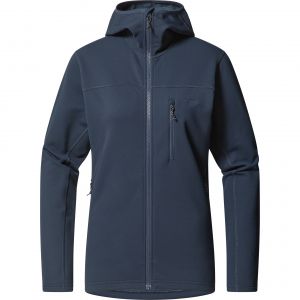 Hagl&ouml;fs Veste fine Rosson Mid bleu marine femme - L